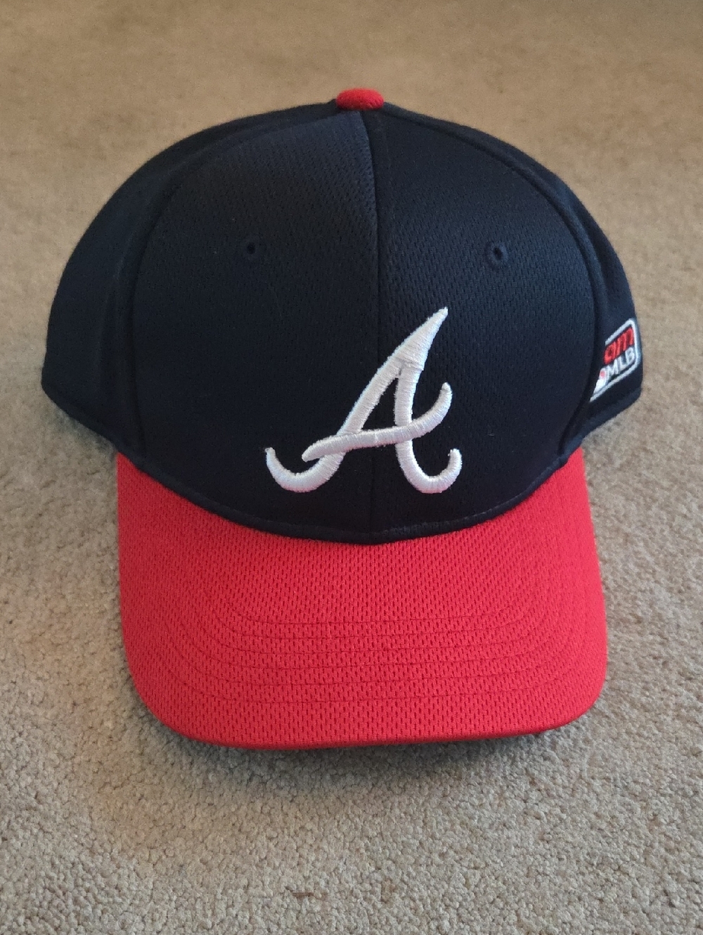 OC Sports Team MLB Atlanta Braves Youth Navy & Red Hat (Official MLB)